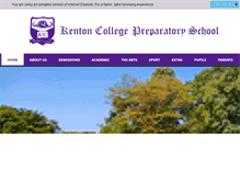 Tablet Screenshot of kentonschoolnairobi.com